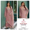 D 3553 A To D By Deepsy Viscose Tissue Silk Readymade Salwar Suits 